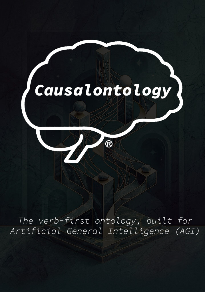 Causalontology - the verb-first ontology, built for Artificial General Intelligence (AGI)